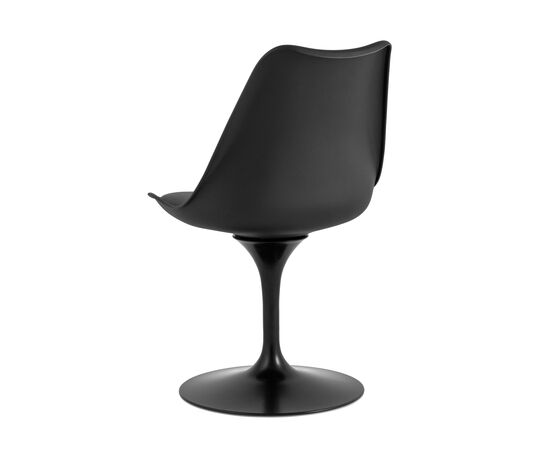 Стул Тюлип (Tulip) 480x430x800 Й1585 блак (Y1585 black) Чёрный, Основной цвет: Чёрный, Ширина: 480, Материал основания: Металл, Высота: 800, Глубина: 430, Материал: Пластик/экокожа, Каркас: Металл, Вес: 6,4, Цвет опоры: Черный, Цвет сиденья: Черный, Артикул: Й1585 блак (Y1585 black), изображение 3post-test