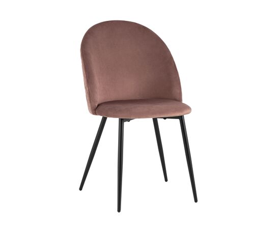 Стул Лилли (Lilly) 460x575x855 Лиллй ХЛР-44 (Lilly HLR-44) Пыльно-розовый, Основной цвет: Пыльно-розовый, Ширина: 460, Материал основания: Металл, Высота: 855, Глубина: 575, Материал: Велюр, Каркас: Металл, Вес: 4,6, Цвет опоры: Черный, Материал сиденья: Велюр, Цвет сиденья: пыльно-розовый, Артикул: Лиллй ХЛР-44 (Lilly HLR-44), изображение 7post-test