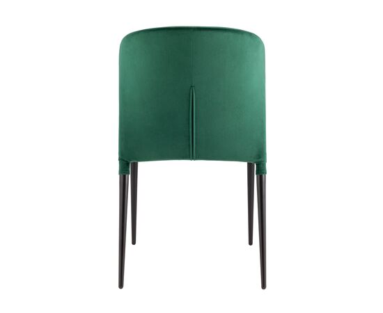 Стул Лори, stool group НФ-00030894, Основной цвет: Зеленый, Ширина: 480, Глубина: 650, Высота: 860, Материал каркаса: Металл, Материал ножек: Металл, Материал обивок: Велюр, Материал сиденья: Велюр, Сидушка цвет: зеленый, Цвет каркаса: Черный, Вес: 6,5, Артикул: vd-lori-b19, изображение 3post-test