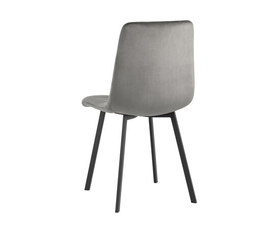 Стул Chilly, stool group НФ-00030778, Основной цвет: Антрацитовый, Ширина: 460, Ширина сиденья: 450, Глубина: 560, Глубина сиденья: 420, Высота: 860, Высота сиденья: 470, Материал каркаса: Металл, Материал ножек: Металл, Материал сиденья: Велюр, Вес: 4,3, Артикул: OS-2011 HLR-24, изображение 5post-test