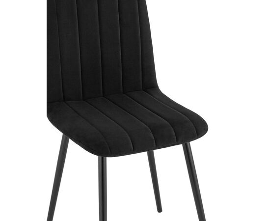 Стул Изи (Easy) 445x535x895 фб-еасй-нео-28 (fb-easy-neo-28) Чёрный, Основной цвет: Чёрный, Ширина: 445, Материал основания: Металл, Высота: 895, Глубина: 535, Материал: Велюр, Каркас: Металл, Вес: 4,9, Цвет опоры: Черный, Материал сиденья: Велюр, Цвет сиденья: Черный, Артикул: фб-еасй-нео-28 (fb-easy-neo-28), изображение 6post-test