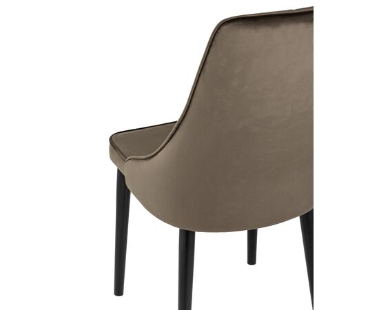 Стул Версаль 480x570x935 АВ 425-Х71-08 (AV 425-H71-08) КАПУЧИНО, Основной цвет: КАПУЧИНО, Ширина: 480, Материал основания: Металл, Высота: 935, Глубина: 570, Материал: Велюр, Каркас: Металл, Вес: 6,65, Цвет опоры: Черный, Материал сиденья: Велюр, Цвет сиденья: капучино, Артикул: АВ 425-Х71-08 (AV 425-H71-08), изображение 6post-test