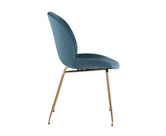 Стул Турин 545x560x870 8329 ВЕЛВЕТ БЛУЕ (8329 VELVET BLUE) Маренго, золотые ножки, Основной цвет: Маренго, золотые ножки, Ширина: 545, Материал основания: Металл, Высота: 870, Глубина: 560, Материал: Велюр, Каркас: Металл, Вес: 5,9, Цвет опоры: Золото, Материал сиденья: Велюр, Цвет сиденья: маренго, Артикул: 8329 ВЕЛВЕТ БЛУЕ (8329 VELVET BLUE), изображение 2post-test