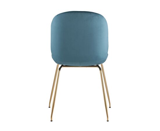 Стул Турин 545x560x870 8329 ВЕЛВЕТ БЛУЕ (8329 VELVET BLUE) Маренго, золотые ножки, Основной цвет: Маренго, золотые ножки, Ширина: 545, Материал основания: Металл, Высота: 870, Глубина: 560, Материал: Велюр, Каркас: Металл, Вес: 5,9, Цвет опоры: Золото, Материал сиденья: Велюр, Цвет сиденья: маренго, Артикул: 8329 ВЕЛВЕТ БЛУЕ (8329 VELVET BLUE), изображение 3post-test