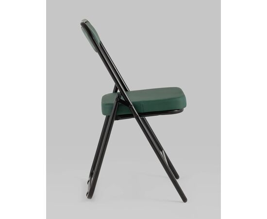 Стул складной Джонни 450x495x825 фб-джоннй-еко-01 (fb-jonny-eco-01) Зелёный каркас черный матовый, Основной цвет: Зелёный каркас черный матовый, Ширина: 450, Материал основания: Металл, Высота: 825, Глубина: 495, Материал: Экокожа, Каркас: Металл, Вес: 4,8, Цвет опоры: Черный, Материал сиденья: экокожа, Цвет сиденья: Зеленый, Артикул: фб-джоннй-еко-01 (fb-jonny-eco-01), изображение 5post-test