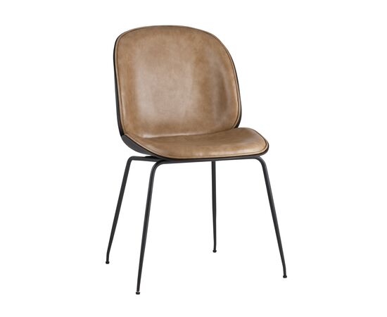 Стул Турин 545x560x870 8329 ПУ БЕИГЕ (8329 PU BEIGE) Бежевый, черные ножки, Основной цвет: Бежевый, черные ножки, Ширина: 545, Материал основания: Металл, Высота: 870, Глубина: 560, Материал: Экокожа, Каркас: Металл, Вес: 5,9, Цвет опоры: Черный, Материал сиденья: экокожа, Цвет сиденья: Бежевый, Артикул: 8329 ПУ БЕИГЕ (8329 PU BEIGE), изображение 2post-test