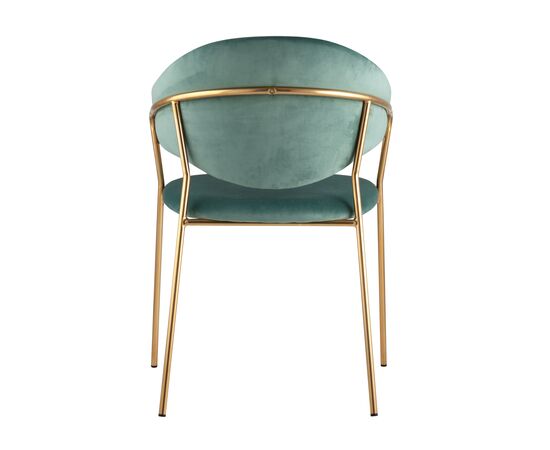 Стул Эвита 585x550x800 ФДК8022 МИНТ ФУТ-70 (FDC8022 MINT FUT-70) Мятный, Основной цвет: Мятный, Ширина: 585, Материал основания: Металл, Высота: 800, Глубина: 550, Материал: Велюр, Вес: 6,5, Цвет опоры: Золото, Материал сиденья: Велюр, Цвет сиденья: Мятный, Артикул: ФДК8022 МИНТ ФУТ-70 (FDC8022 MINT FUT-70), изображение 4post-test
