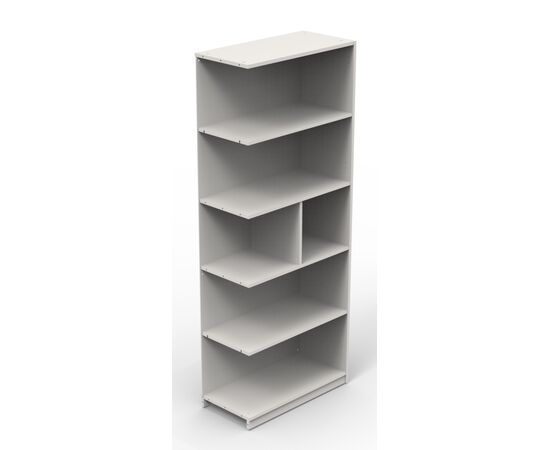 Стеллаж DG98A-2.078195 / Extended File Cabinet Frame, шкафы sunon НФ-00031111, Количество полок (Шкафы): 6, Основной цвет:  S-57- Warm white, Ширина: 783, Глубина: 379, Высота: 1956, Стекло: Нет, Топ: S-57- Warm white, Тип замка: Нет, Объём: 0,1, Артикул: DG98A-2.078195post-test