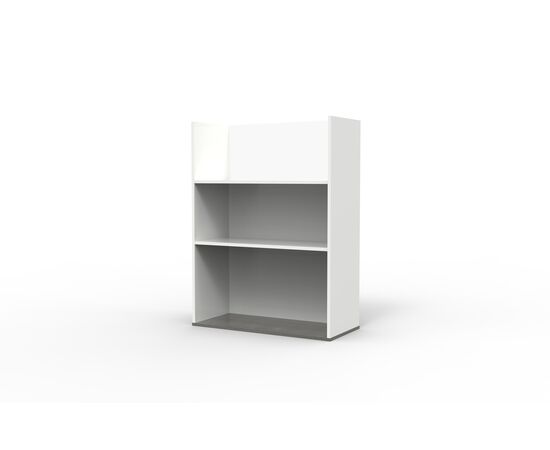 Шкаф без топа / Bookcase without top board, шкафы НФ-00031065, Основной цвет: S-57 Warm White, Количество полок (Шкафы): 2, Ширина: 900, Глубина: 400, Высота: 1200, Стекло: Нет, Двери: Нет, Каркас: ЛДСП, Топ: Нет, Объём: 0,08, Артикул: DMA96.090120post-test