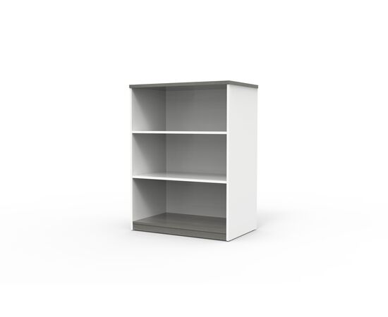 Стеллаж низкий / Bookcase, шкафы НФ-00031062, Количество полок (Шкафы): 3, Основной цвет: S-57 Warm White, Ширина: 900, Глубина: 550, Высота: 1200, Стекло: Нет, Двери: Нет, Топ: ЛДСП, Объём: 0,12, Артикул: DMA94.090120post-test