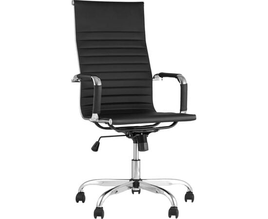 Кресло руководителя TopChairs City, черное, stol НФ-00031384, Основной цвет: черное, Ширина: 550, Глубина: 780, Высота: 550, Объем: 0,9, Вес: 13post-test