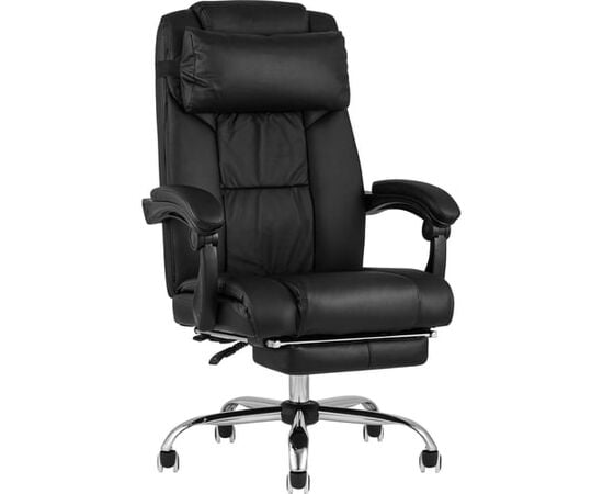 Кресло руководителя TopChairs Royal, черное, stol НФ-00031391, Основной цвет: черное, Ширина: 780, Глубина: 350, Высота: 650, Объем: 0,9, Вес: 23post-test