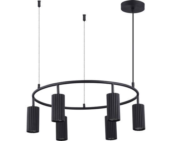 Люстра подвесная Moderli V11066-6P Cora, офисные светильники moderli (stool group) НФ-00032273, Ширина (Светильники): 600, Глубина (Светильники): 60, Высота светильника:: 1800, Количество ламп (Светильники): 6, Тип цоколя (Светильники): GU10, Пульт (Светильники): нет, Крепление (Светильники): на планку, Напряжение (Светильники): 220, Материал корпуса (Светильники): металл, Материал плафонов (Светильники): металл, Вес нетто (Светильники): 2,8, Основной цвет (Светильники): черный, Объем,м3 (Светильники): 0,12post-test