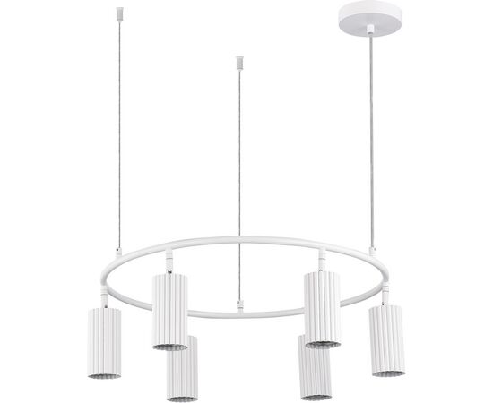 Люстра подвесная Moderli V11067-6P Cora, офисные светильники moderli (stool group) НФ-00032274, Ширина (Светильники): 600, Глубина (Светильники): 60, Высота светильника:: 1800, Количество ламп (Светильники): 6, Тип цоколя (Светильники): GU10, Пульт (Светильники): нет, Крепление (Светильники): на планку, Напряжение (Светильники): 220, Материал корпуса (Светильники): металл, Материал плафонов (Светильники): металл, Вес нетто (Светильники): 2,8, Основной цвет (Светильники): белый, Объем,м3 (Светильники): 0,12post-test