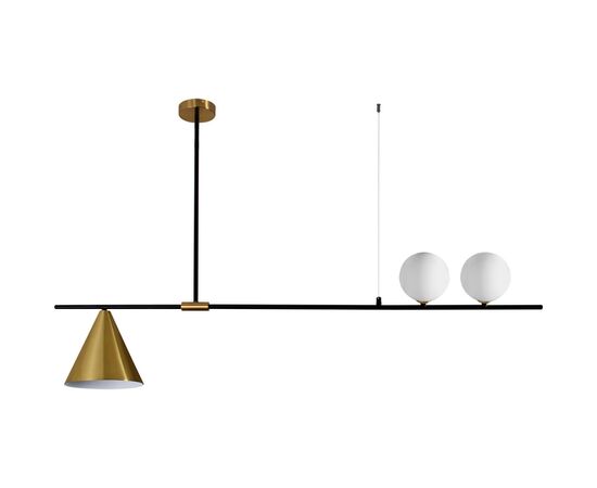 Подвесной светильник Moderli V4001-3P Holly, офисные светильники moderli (stool group) НФ-00032215, Ширина (Светильники): 1230, Глубина (Светильники): 20, Высота светильника:: 750, Количество ламп (Светильники): 3, Тип цоколя (Светильники): G9, Пульт (Светильники): нет, Крепление (Светильники): на планку, Напряжение (Светильники): 220, Материал корпуса (Светильники): металл, Материал плафонов (Светильники): стекло, Вес нетто (Светильники): 1,3, Основной цвет (Светильники): Золото, Объем,м3 (Светильники): 0,12post-test