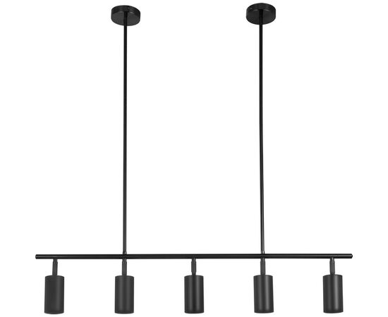 Подвесной светильник Moderli V4063-5P Section, офисные светильники moderli (stool group) НФ-00032219, Ширина (Светильники): 1000, Глубина (Светильники): 5, Высота светильника:: 1000, Пульт (Светильники): нет, Крепление (Светильники): на планку, Напряжение (Светильники): 220, Вес нетто (Светильники): 1,8, Основной цвет (Светильники): черный, Объем,м3 (Светильники): 0,12post-test