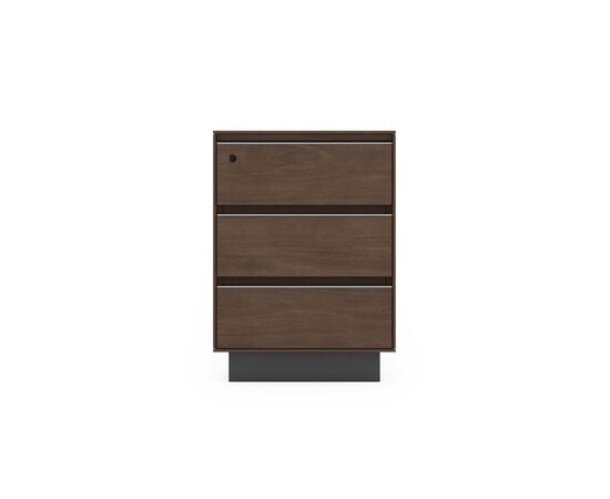 Тумба левая, тумбы НФ-00030584, Основной цвет: W-29B Walnut//W-24B Walnut Грецкий орех, Ширина: 497, Глубина: 600, Высота: 687, Артикул: EY27L.049060post-test