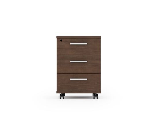 Мобильная тумба, тумбы НФ-00030568, Основной цвет: W-29B Walnut//W-24B Walnut Грецкий орех, Ширина: 20, Глубина: 550, Высота: 593, Артикул: EM25-2.042055HSpost-test