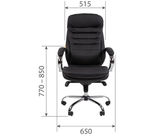 Кресло CHAIRMAN CH795 LUX, Основной цвет: Черный, Ширина: 650, Глубина: 700, Высота: 1205, Максимальная высота: 1285, Материал спинки: Экокожа, Материал сидушки: Экокожа, Механизм качания: Повышенной комфортности с возможностью фиксации кресла в нескольких положениях. Sipro механизм регул, Рекомендованная максимальная нагрузка: 120 кг, Ролики: стандарт BIFMA 5,1 (США), диаметр штока 11 мм, покрытие – нейлон, Материал каркаса: немонолитный, Цвет подлокотников: Черный, изображение 2post-test
