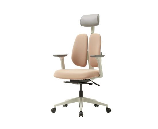 Кресло Дуорест Д2500Г-ДАСВ (Duorest D2500G-DASW) белая рама 690x560x610 Д2500Г-ДАСВ (D2500G-DASW) белая рама Бежевый, Ролики: 50 мм, Основной цвет: Бежевый, Ширина: 690, Высота: 610, Глубина: 560, Материал подлокотников: 1Д (1D), Вес: 26, Материал сиденья: Ткань ЕК20 (EK20), Подголовник: есть, Материал спинки: Ткань ЕК20 (EK20), Артикул: Д2500Г-ДАСВ (D2500G-DASW) белая рама, изображение 2post-test