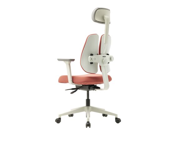 Кресло Дуорест Д2500Г-ДАСВ (Duorest D2500G-DASW) белая рама 690x560x610 Д2500Г-ДАСВ (D2500G-DASW) белая рама Красный, Ролики: 50 мм, Основной цвет: Красный, Ширина: 690, Высота: 610, Глубина: 560, Материал подлокотников: 1Д (1D), Вес: 26, Материал сиденья: Ткань ЕК20 (EK20), Подголовник: есть, Материал спинки: Ткань ЕК20 (EK20), Артикул: Д2500Г-ДАСВ (D2500G-DASW) белая рама, изображение 4post-test