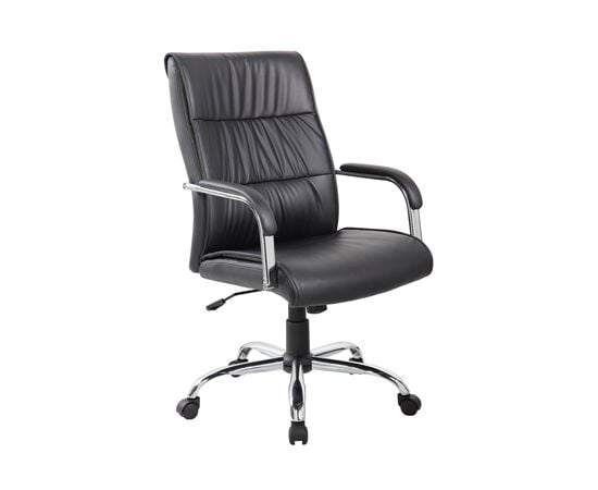 Кресло Riva Chair RCH 9249-1, Основной цвет: Черный, Ширина: 610, Глубина: 590, Высота: 1160, Материал спинки: Экокожа, Материал сидушки: Экокожа, Рекомендованная максимальная нагрузка: 120 кг, Вес: 18,5post-test