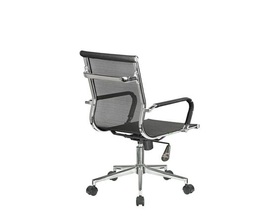 Кресло Riva Chair RCH 6001-2S, Основной цвет: Черный, Ширина: 640, Глубина: 640, Высота: 1000, Материал спинки: Сетка, Материал сидушки: Сетка, Рекомендованная максимальная нагрузка: 120 кг, Вес: 10,8, изображение 4post-test