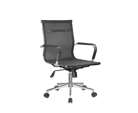 Кресло Riva Chair RCH 6001-2S, Основной цвет: Черный, Ширина: 640, Глубина: 640, Высота: 1000, Материал спинки: Сетка, Материал сидушки: Сетка, Рекомендованная максимальная нагрузка: 120 кг, Вес: 10,8post-test