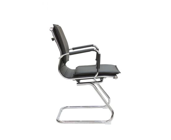 Кресло Riva Chair RCH 6003-3, Основной цвет: Черный, Ширина: 550, Глубина: 610, Высота: 910, Материал спинки: Экокожа, Материал сидушки: Экокожа, Артикул: 6003-3, изображение 3post-test