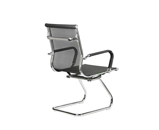 Кресло Riva Chair RCH 6001-3E Ткань черная/Сетка черная, Основной цвет: Черный, Ширина: 570, Глубина: 600, Высота: 890, Материал спинки: Сетка, Материал сидушки: Сетка, Вес: 10,1, Артикул: 6001-3E, изображение 4post-test