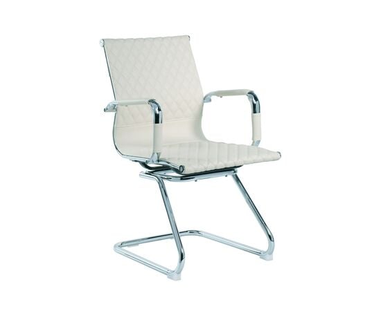 Кресло Riva Chair RCH 6016-3, Основной цвет: Бежевый, Ширина: 610, Глубина: 550, Высота: 900, Материал спинки: Экокожа, Материал сидушки: Экокожа, Вес: 12, Артикул: 6016-3post-test