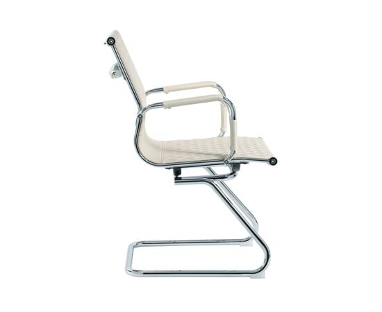 Кресло Riva Chair RCH 6016-3, Основной цвет: Бежевый, Ширина: 610, Глубина: 550, Высота: 900, Материал спинки: Экокожа, Материал сидушки: Экокожа, Вес: 12, Артикул: 6016-3, изображение 3post-test