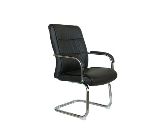 Кресло Riva Chair RCH 9249-4, Основной цвет: Черный, Ширина: 610, Глубина: 590, Высота: 980, Материал спинки: Экокожа, Материал сидушки: Экокожа, Артикул: 9249-4post-test