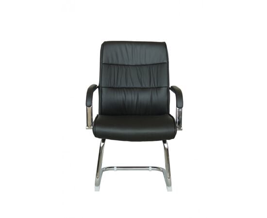 Кресло Riva Chair RCH 9249-4, Основной цвет: Черный, Ширина: 610, Глубина: 590, Высота: 980, Материал спинки: Экокожа, Материал сидушки: Экокожа, Артикул: 9249-4, изображение 3post-test