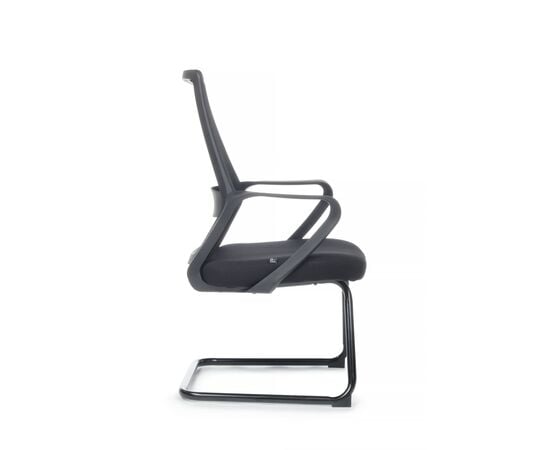 Кресло Riva Chair Point RCH 8325G, Основной цвет: Черный пластик/Черный, Ширина: 560, Глубина: 580, Высота: 960, Материал спинки: Сетка, Материал сидушки: Ткань, Рекомендованная максимальная нагрузка: 120 кг, Артикул: 8325G, изображение 2post-test