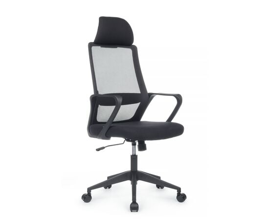 Кресло Riva Chair Point RCH 8325H, Основной цвет: Черный пластик/Черный, Ширина: 640, Глубина: 640, Высота: 1190, Максимальная высота: 1290, Материал спинки: Сетка, Материал сидушки: Ткань, Материал подлокотников: Пластик, Механизм качания: Топ-Ган, Подголовник: Да, Подголовник регулировка: Нет, Пятилучье материал: пластик , Рекомендованная максимальная нагрузка: 120 кг, Цвет подлокотников: Черный, Объем: 0,12, Вес: 11, Артикул: 8325Hpost-test