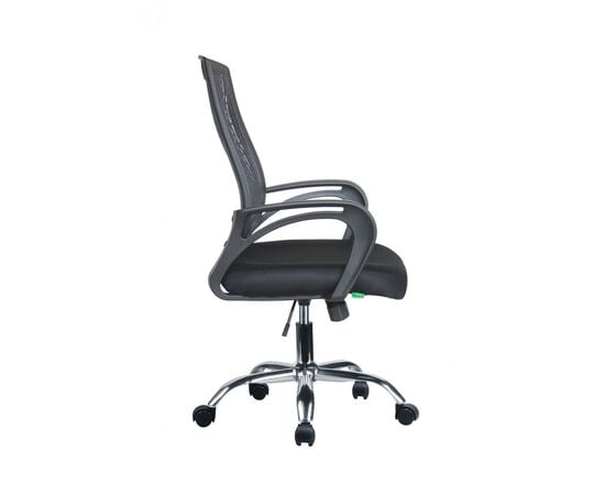 Кресло Riva Chair RCH 8081 Е, Основной цвет: Черный, Ширина: 580, Глубина: 590, Высота: 1000, Материал спинки: Пластик/Ткань, Материал сидушки: Пластик/Ткань, Пятилучье материал: хром, Вес: 11, изображение 3post-test