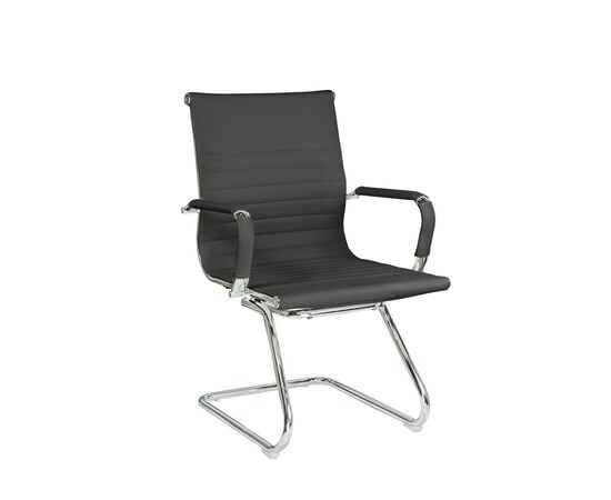 Кресло Riva Chair RCH 6002-3E, Основной цвет: Черный, Ширина: 570, Глубина: 600, Высота: 890, Материал спинки: Экокожа, Материал сидушки: Экокожа, Вес: 10,1, Артикул: 6002-3Epost-test