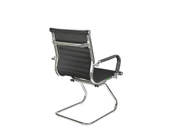 Кресло Riva Chair RCH 6002-3E, Основной цвет: Черный, Ширина: 570, Глубина: 600, Высота: 890, Материал спинки: Экокожа, Материал сидушки: Экокожа, Вес: 10,1, Артикул: 6002-3E, изображение 4post-test