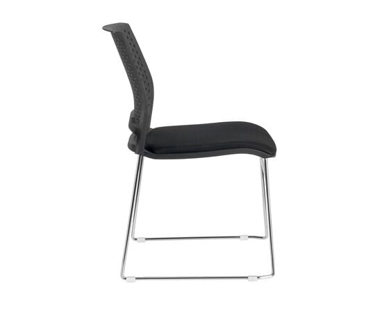 Кресло Riva Chair RCH D918В, Основной цвет: Черный, Ширина: 560, Глубина: 480, Высота: 800, Материал спинки: Пластик, Материал сидушки: Ткань, Вес: 6,5, Артикул: D918В, изображение 3post-test