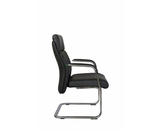 Кресло Riva Chair RCH C1511, Основной цвет: Черный, Ширина: 580, Глубина: 650, Высота: 1010, Материал спинки: Натуральная кожа, Материал сидушки: Натуральная кожа, Вес: 27, Артикул: С1511, изображение 4post-test