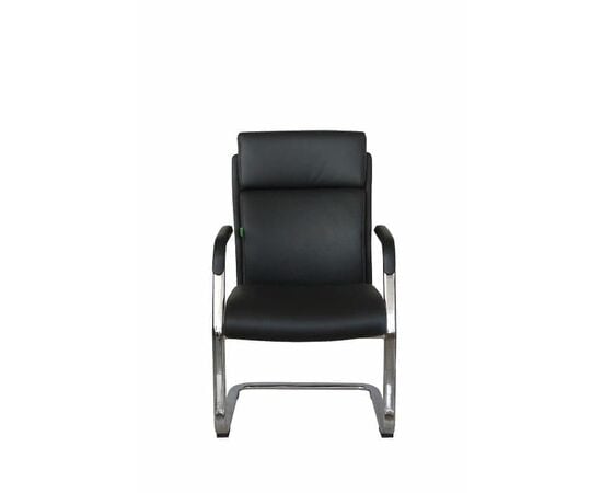 Кресло Riva Chair RCH C1511, Основной цвет: Черный, Ширина: 580, Глубина: 650, Высота: 1010, Материал спинки: Натуральная кожа, Материал сидушки: Натуральная кожа, Вес: 27, Артикул: С1511, изображение 2post-test